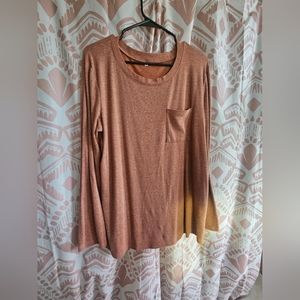 Warm long sleeve sweater